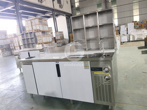 Comptoir de préparation de thé au lait personnalisé pour café, machine à bubble tea, poste de travail - Product Image 4