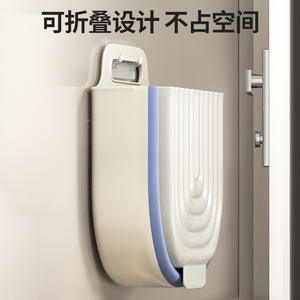 Panier à linge mural pliable et repliable, organisateur de vêtements rectangulaire pour salle de bain, douche, usage domestique - Product Image 5