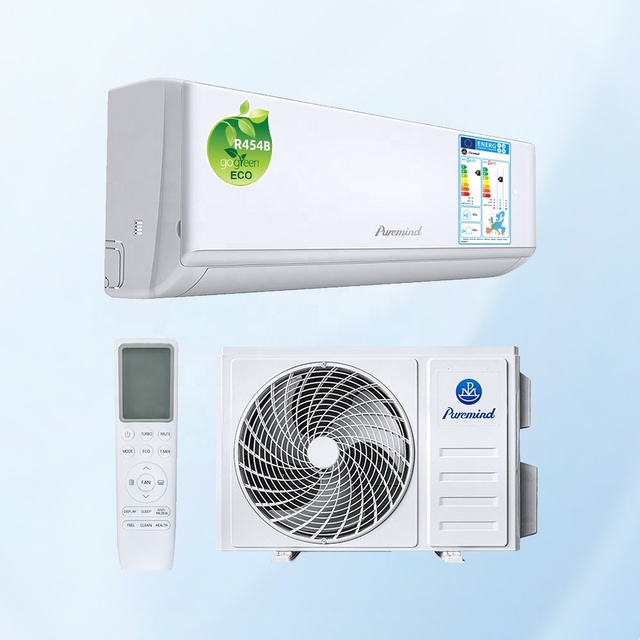Puremind Home Office Wall Mounted Split Type AC Air Conditioner 12000Btu 1ton 1.5hp Non Inverter Aire Acondicionado Split