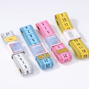 <span class=keywords><strong>60</strong></span>-inch <span class=keywords><strong>1</strong></span>.5 mét mềm mại và có thể thu vào may Băng đo cơ thể may may thủ công vải ăn kiêng đo băng - Product Image 1