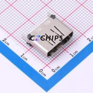 HDMI-GD-131PWB HDMI Connector SMD Connector ( Connector Type: HDMI-A )( Gender: Female )( Total Number of PINs: 19P ) - Product Image 1