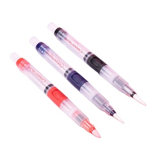 CARAN D'ACHE pour ensemble de stylos plume, stylo solide pour débutants, dessin et traçage, stylo à encre liquide, pointe souple à injection - Product Image 1