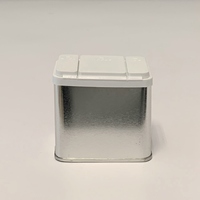 Boîte de conserve en métal pour le stockage du poivre avec distributeur en plastique, qualité alimentaire, haute qualité, 2 oz, 3 oz, 4 oz, 6 oz, 8 oz, boîte à épices personnalisée imprimée en noir