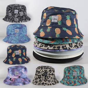 قبعات دلو قابلة للعكس مطبوعة رقمية مخصصة للجنسين قبعة تكبير عصرية للأطفال تتميز بنمط الشخصيات - Product Image 2