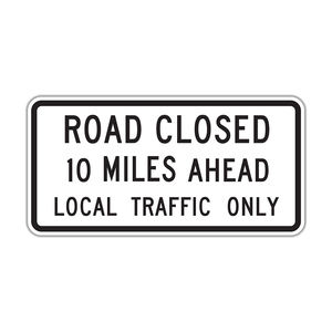 Segnaletica Standard in alluminio riflettente per strade di campagna <span class=keywords><strong>USA</strong></span> Australia - Product Image 2