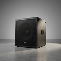Caisson de basses actif IMPACTO-18AS de 18 pouces avec DSP intégré, 4000 W de puissance de crête, enceinte en contreplaqué, caisson de basses professionnel pour scène