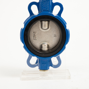 Vanne papillon manuelle en fonte à siège souple de type Wafer, tailles de port DN50-DN300, prix de gros abordable pour l'eau - Product Image 4