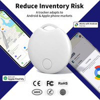 Localizador GPS Inteligente de Doble Sistema, Compatible con Apple y Android, Certificado por Google, Resistente al Agua IP67, Mini Rastreador para Mascotas, Niños, Perros y Gatos