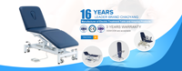 Table de chiropratique électrique de luxe |   Lit de décompression vertébrale à sections réglables en 3D, inclinaison électrique, capacité de charge de 150 kg
