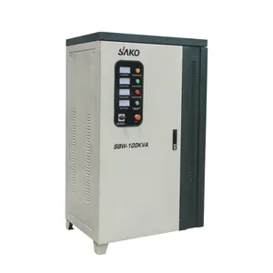 Regulador de voltaje automático para equipo Industrial, regulador de voltaje automático de buena calidad para protección de SBW-300KVA