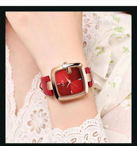 Reloj de Cuarzo de Cuero para Mujer, de Lujo, con Esfera Grande, Elegante, Pequeño, Impermeable, Hecho a Medida en Fábrica - Product Image 3