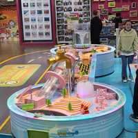 Équipement de jeu intérieur pour enfants Bonhong, Monde aquatique, Jeux de table aquatiques surdimensionnés, Couleurs personnalisables.