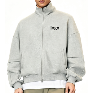 <span class=keywords><strong>Pull</strong></span>-over ample à col montant pour homme, en mélange nylon/coton respirant, <span class=keywords><strong>anti</strong></span>-boulochage et <span class=keywords><strong>anti</strong></span>-plis, doublé laine, collection automne, 440G - Product Image 1