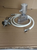 Medical Emergency Brass Oxygen Demand Valve for Cylinders 50psi Input 0-140L/min Flow Range