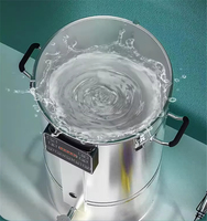 Machine à lait de soja commerciale entièrement automatique en acier inoxydable avec filtre intégré, conception sans filtre, chauffage rapide, équipement de restauration rapide