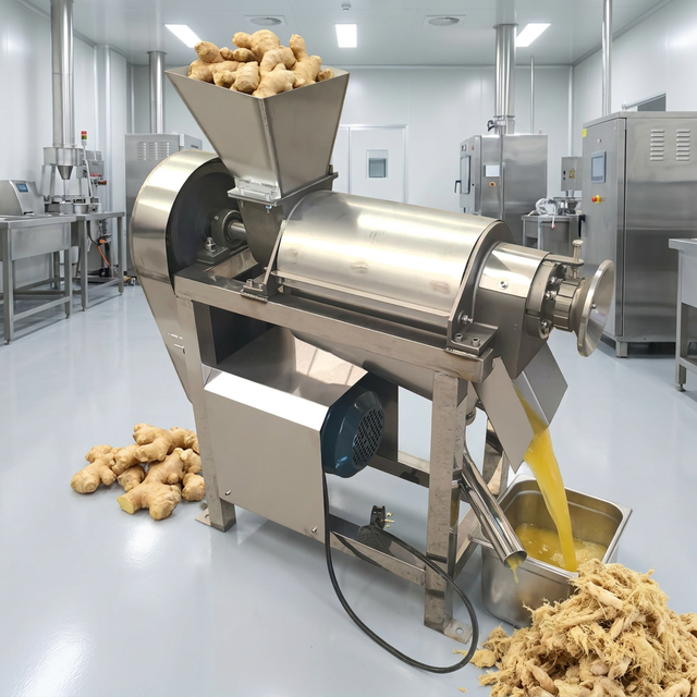 Fruit Vegetable Ginger Juicer Machine  Fruits Juicer Blender Industrial Cold Press Slow Juicer 110V Extractor Machine