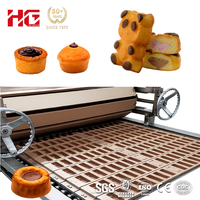 Ligne de production automatique de gâteaux moulés, ligne de formage de gâteaux décoratifs, ligne de production de gâteaux en moule 3D, équipement pour snacks