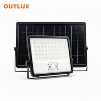 Reflector Solar para Exteriores, IP65 Impermeable, Recargable, con Sensor de Movimiento, 10 Horas de Duración, 2 Años de Garantía, para Zonas Residenciales