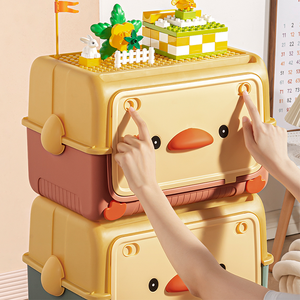 Box giocattolo quadrato con coperchio, - Product Image 4