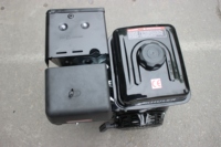 Moteur à essence monocylindre 4 temps 15 CV 420 cm³ refroidi par air, démarrage électrique, norme Euro 3, réservoir de carburant 6,5 L, compression 8,2:1
