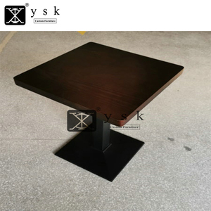 Mesas de Comedor Cuadradas de Madera de Palisandro Santos Hechas a Medida para 4 Personas, Diseño para Hoteles y Restaurantes de Lujo DT-1019 - Product Image 4