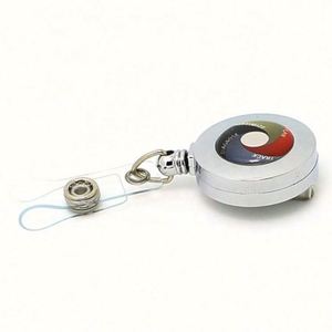 Retractable Reel Pull <b>Id</b> Card Badge <b>Holder</b> Style Abs New - Product Image 5