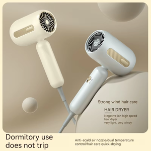 Factory Wholesale High Quality Professional Electric <strong>Hair</strong> <strong>Dryer</strong> with 3 Temperatures <strong>Portable</strong> Brush Salon <strong>Hair</strong> <strong>Dryer</strong> - Product Image 5