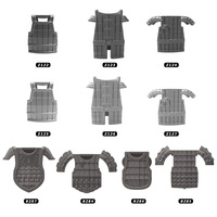 MOC Anciennes Armes Chinoises Figurine Blocs de Construction Accessoires Jouet d'Assemblage pour Enfants
