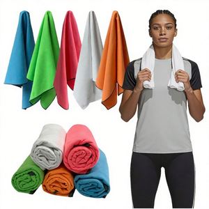 Wholesale Sports <b>Microfiber</b> Highly Absorbent Quick-Dry Eco-Friendly Gym 200Gsm Compact Soft <b>Beach</b> Use Exercise <b>Towel</b> - Product Image 3
