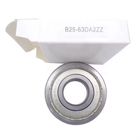 Roulements automobiles B25 63da2 Roulement à billes à gorge profonde B25-63DA2 ZZ 2RS 25*63*18mm