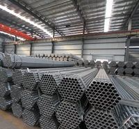 Tubería de Acero Galvanizado Previamente, 1.5 Pulgadas, 2mm de Espesor, Soldada, Estándar ASTM, Sin Aleación, para Soporte de Andamios