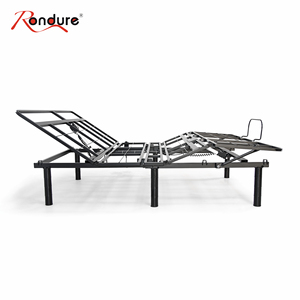 <span class=keywords><strong>Rete</strong></span> Elettrica Regolabile Rondure TM02 <span class=keywords><strong>a</strong></span> Doppio Motore Okin, Struttura Letto Queen Size in Metallo <span class=keywords><strong>a</strong></span> Maglie Metalliche con Doppio Motore - Product Image 3