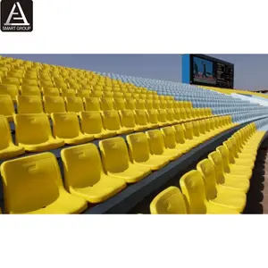 High Quality HDPE Plastic Grandstand Bleachers Seat Football And Basketball Stadium Seats Chair