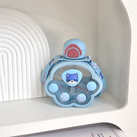 Gobelet à paille pour enfants avec sangle – Design éco-responsable motif dessin animé, compatible lave-vaisselle, prêt pour la rentrée scolaire, tasse portable pour boissons