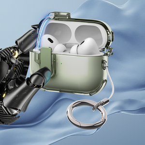 NUEVO Color transparente para <span class=keywords><strong>Airpods</strong></span> Pro 2nd Generation Case Secure Lock Rugged Full-Body Protective Clear para Airpod Case - Product Image 2