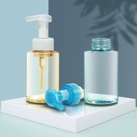 Botol PET Busa Bulat Bahu Rata 350mL Grosir, Leher 42mm untuk Kemasan Kecantikan Pembersih Wajah Mousse