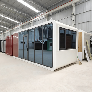 Casa Modular Prefabricada Tipo Cabaña Apple, de Lujo, Impermeable, para Glamping, Resorts y Vacaciones, Diseño Europeo, Instalación Rápida - Product Image 4