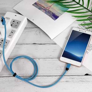 LUNGKAY Cable Micro USB al por Mayor de 1M/2M/3M, Cable de Carga USB 2.0 de Nailon Trenzado 3A, USB-A a Micro USB para Dispositivos Android - Product Image 3