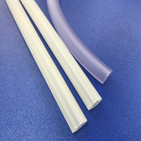 Tuyau flexible en PVC transparent haute élasticité, paroi intérieure lisse, tuyau en plastique léger pour la plomberie domestique, l'agriculture et le transport de fluides