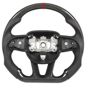Volante de Fibra de Carbono para Dodge Charger, Volante Rojo para Dodge Charger - Product Image 6