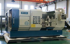 Tour CNC avec système GSK, tour à fileter les tuyaux CNC QK1338 avec alésage de broche de 390 mm, tour CNC haute précision - Product Image 6
