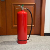 Extincteur à mousse d'eau certifié CE de 9 litres, bouteille de gaz pour utilisation en véhicule, arrêt d'incendie avec mousse AFFF pour la lutte contre les incendies