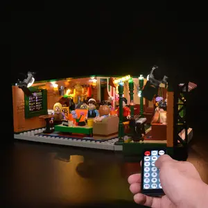 (Blocs NON inclus) Kit d'éclairage LED pour Legos 21319 IDEAS Series Friends Central Perk avec Legos 21319
