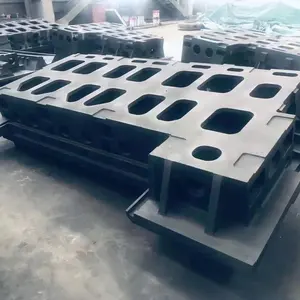 China Foundry Machine Tools Base Casting Made of Grey Ductile Iron Sand Cast