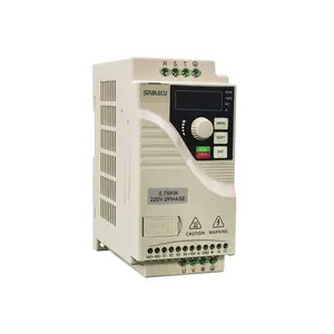 3 Phase 220V 380V 440V Variable Frequency Drive 0.75KW 1.5KW 2.2KW VFD For Washing Machine