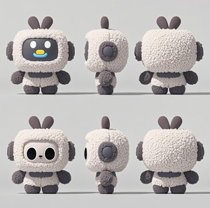 Nouveau produit transfrontalier : Poupée robot IA avec intelligence artificielle vocale et dialogue en chinois, jouet en peluche - Product Image 4