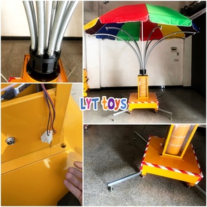 Columpio Eléctrico Giratorio Impermeable con Protección UV <span class=keywords><strong>para</strong></span> Exteriores, Equipo de Diversión <span class=keywords><strong>para</strong></span> Hoteles y Parques de Diversiones - Product Image 2
