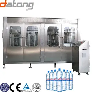 Turnkey Project Fully Automatic Pure Mineral Water Filling Bottling Plant
