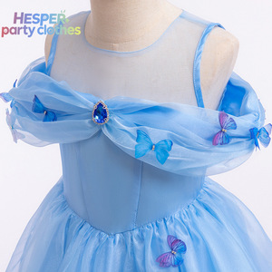 Disfraz de Princesa Mariposa Cindy de HESPER para Niñas, Vestido Largo Elegante para Carnaval, Fiesta de Cumpleaños, Disfraz de Cosplay para Navidad - Product Image 3