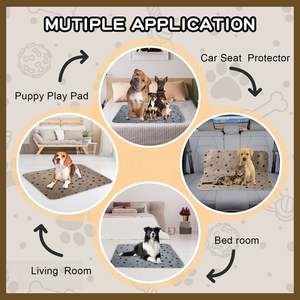 Großhandel Hunde Sommer wieder verwendbares Haustier Eis kühles Bett Arc-Chill Selbst kühlende Pads Hund Kühl matte für Hunde - Product Image 4